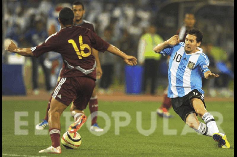 Lionel Messi fue uno de los puntos altos de la SelecciÃ³n en el debut de Sabella como DT AFP 