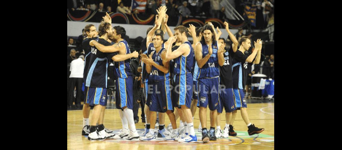 El plantel argentino culminÃ³ invicto la primera parte del certamen clasificatorio de los Juegos Londres 2012 TelÃm 