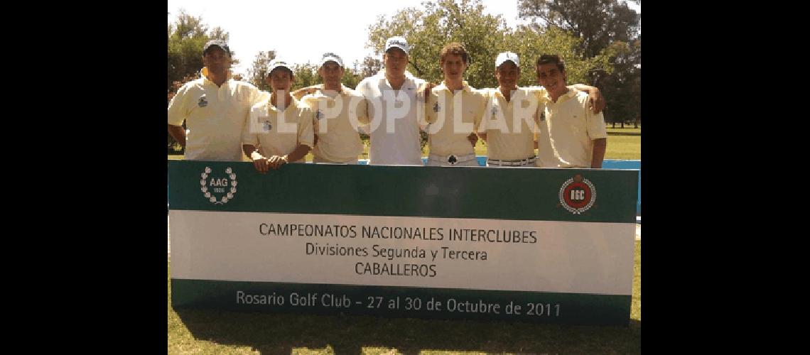 El equipo albinegro estarÃ jugando hasta el domingo en el Rosario Golf Club Prensa CAE 