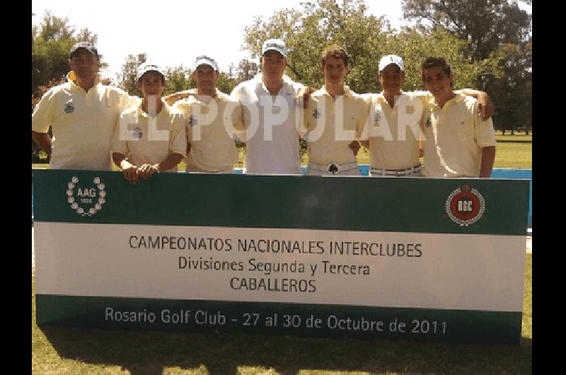 El equipo albinegro estarÃ jugando hasta el domingo en el Rosario Golf Club Prensa CAE 