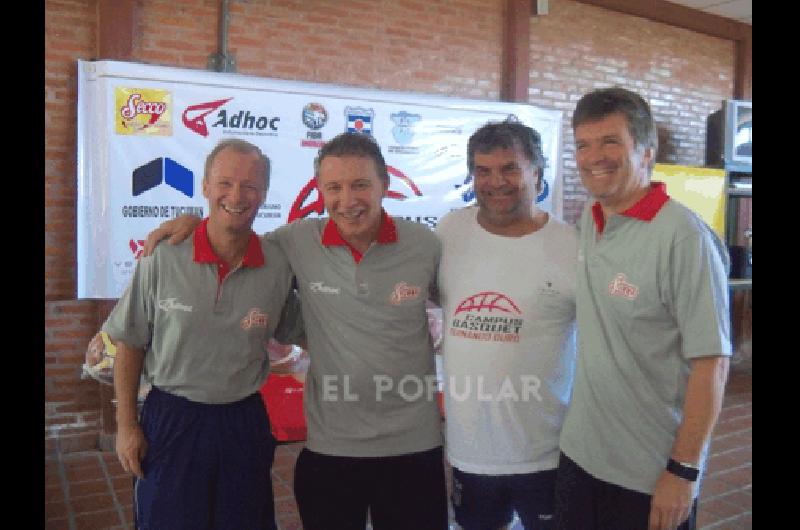 Jorge DÃ­az VÃ©lez RubÃ©n Magnano JosÃ© MarÃ­a Maldonado y Fernando DurÃ³ Prensa 