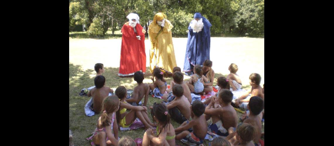 Los Reyes Magos llegaron a la Plaza San MartÃ­n Agencia