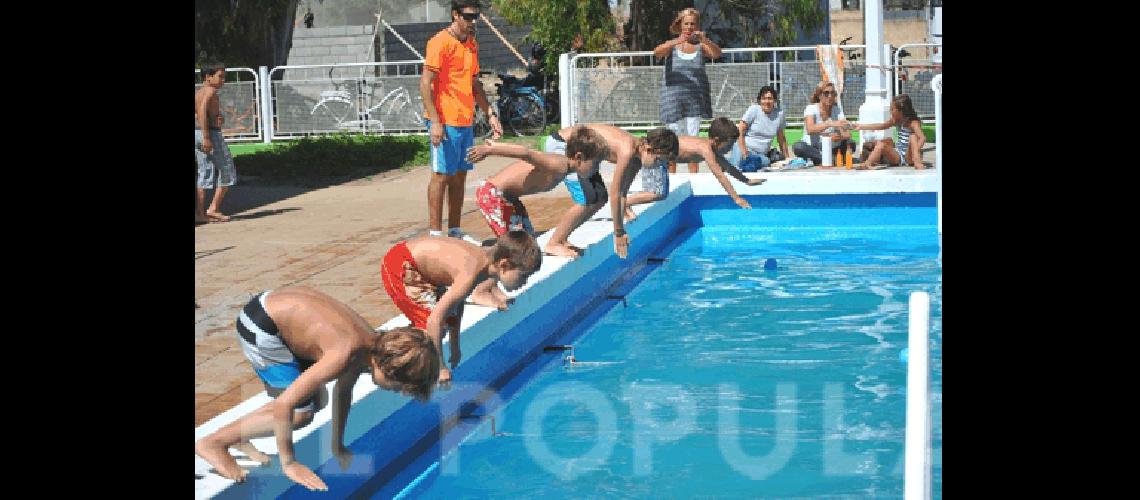 NiÃ±os de todas las edades participaron de las competencias 