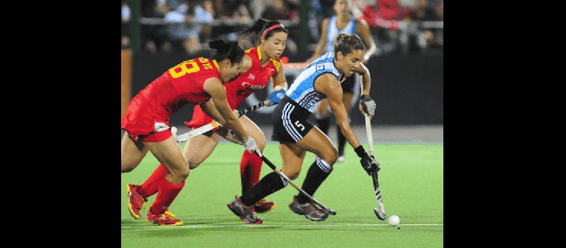 Las argentinas debieron exigirse al mÃ�ximo para superar a China en semifinales TÃ©lam 