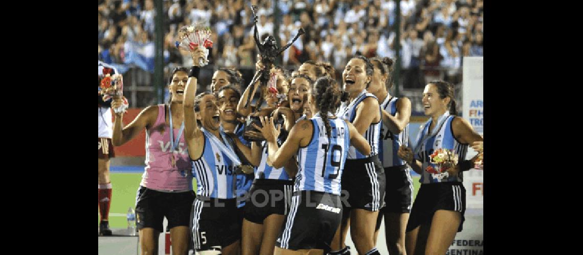 Las Leonas lograron por quinta vez - la primera en el paÃ­s - el Champions Trophy AFP 