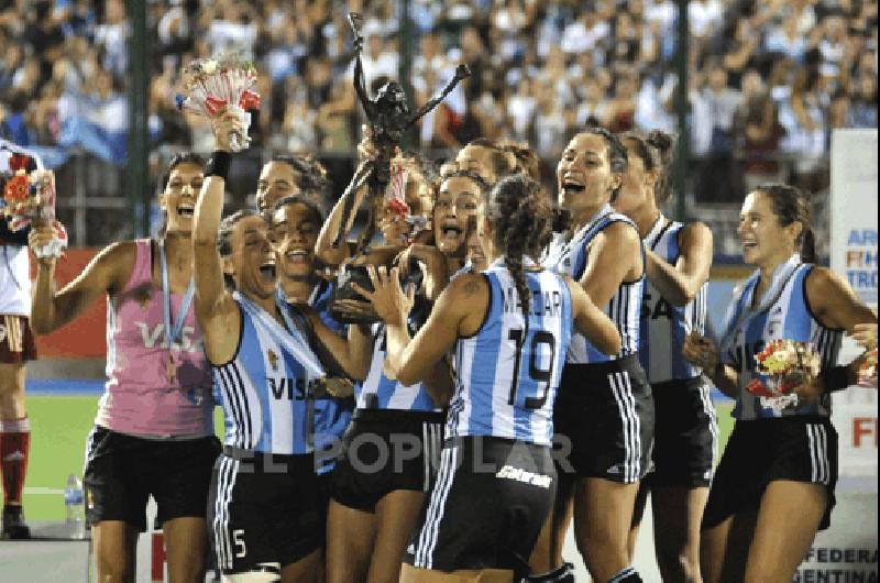 Las Leonas lograron por quinta vez - la primera en el paÃ­s - el Champions Trophy AFP 