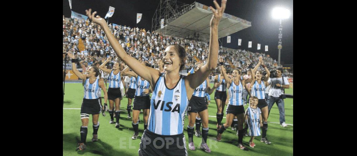 La rosarina sumÃ³ otro tÃ­tulo con Las Leonas TÃ©lam 