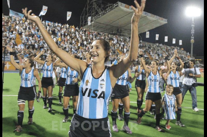 La rosarina sumÃ³ otro tÃ­tulo con Las Leonas TÃ©lam 