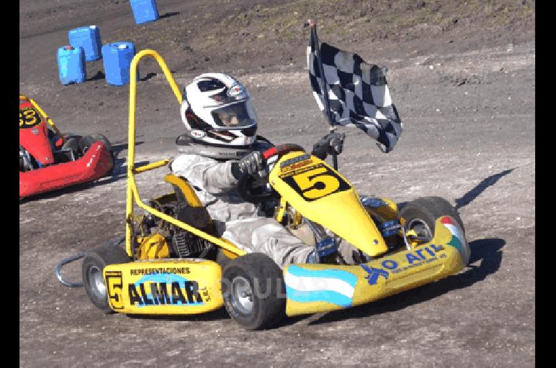 La promesa deportiva en karting MartÃ­n Collodoro dominÃ³ en el corto ensayo Archivo  Miguelangel 