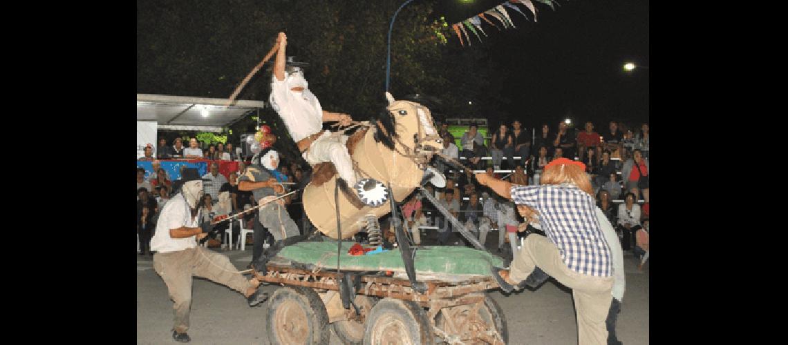 La Monta de la Chambona la gran atracciÃ³n del carnaval 