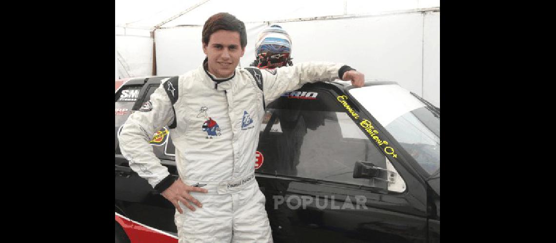 El olavarriense Emanuel Bibiloni se mantiene tercero en el campeonato Archivo 