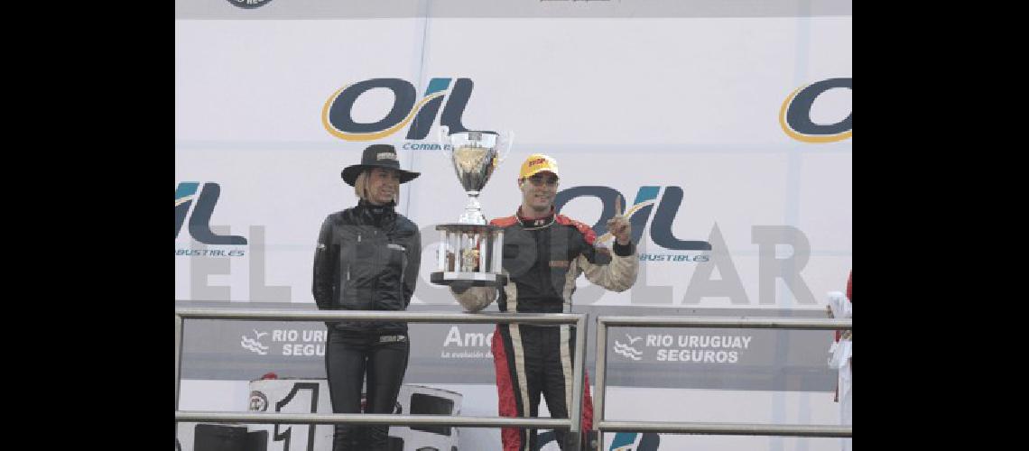 El piloto de JunÃ­n festejÃ³ en su 37Âª carrera en el TC Pista Gentileza DarÃ­o Gallardo 