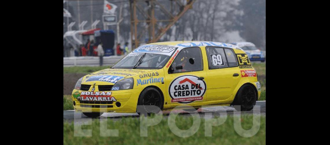 AgustÃ­n Herrera tratarÃ� de llevar bien adelante el Renault Clio del Tigre Racing Prensa 