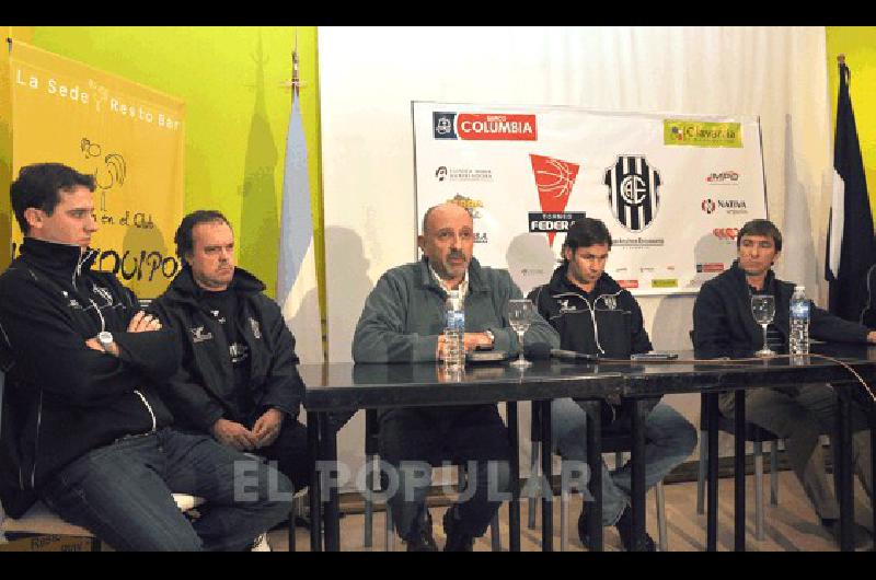 Presentaron la participaciÃ³n de Estudiantes en la ediciÃ³n 20122013 del Torneo Federal de BÃsquetbol Carlos RamÃ­rez 