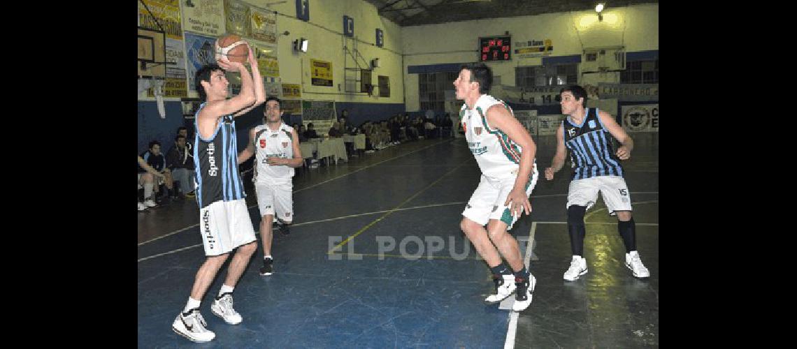 El equipo albiceleste se impuso en el primer juego por 83-70 en el Ricardo De la Vega Carlos RamÃ­rez 