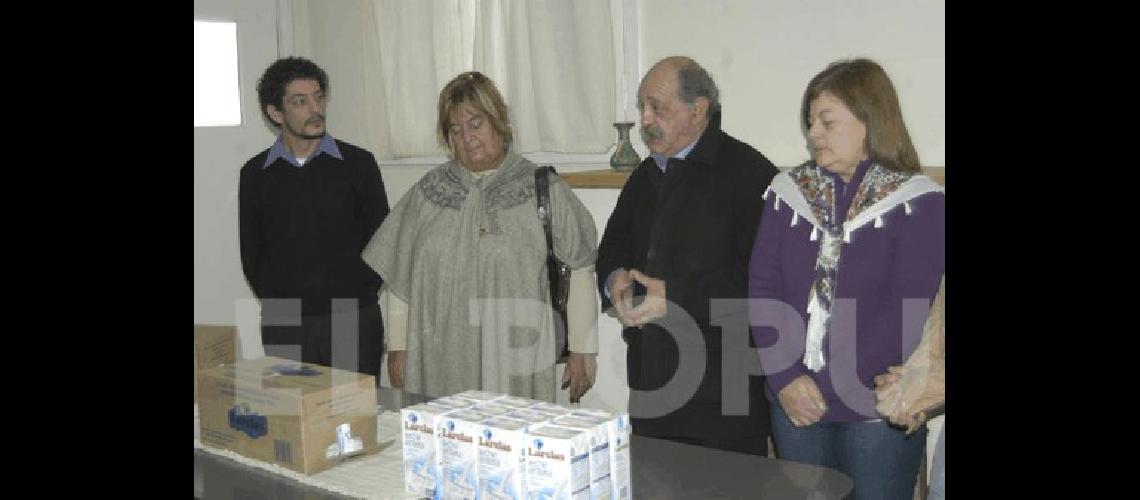 ARBA entregÃ³ alimentos decomisados a la ONG Mater Dei de La Madrid 