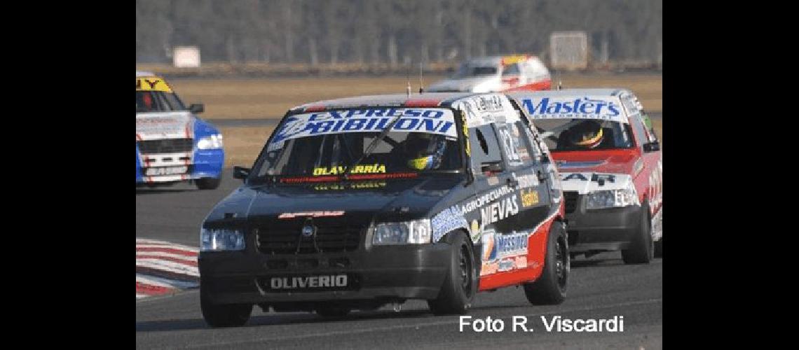 El auto del olavarriense mostrÃ³ un buen ritmo Archivo 