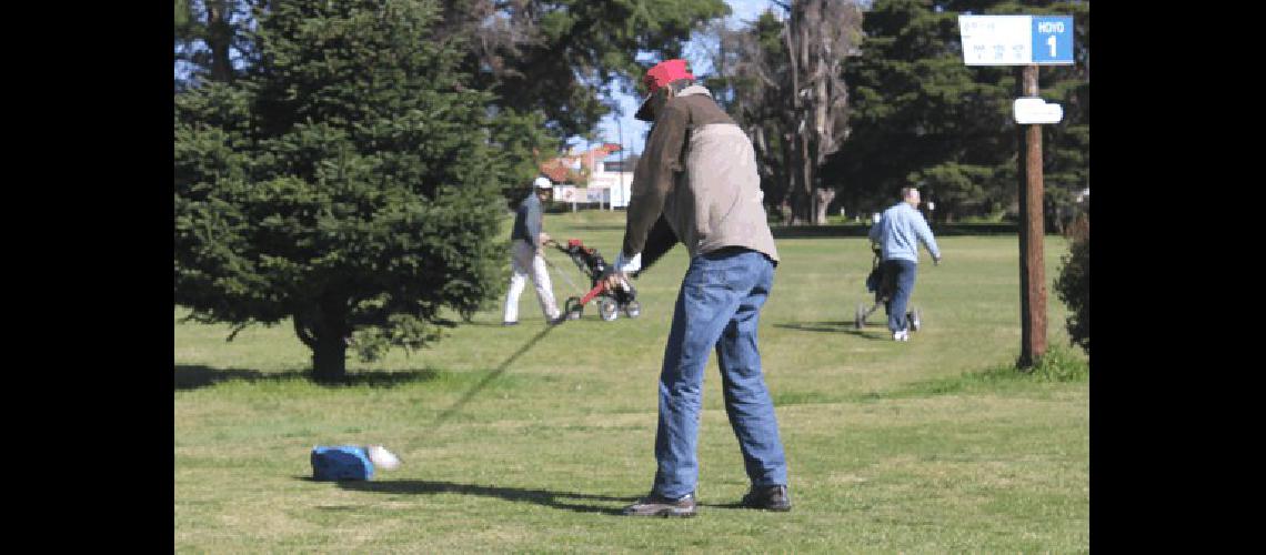 Ayer se jugÃ³ el medal play a 18 hoyos Enrique Zelaya 