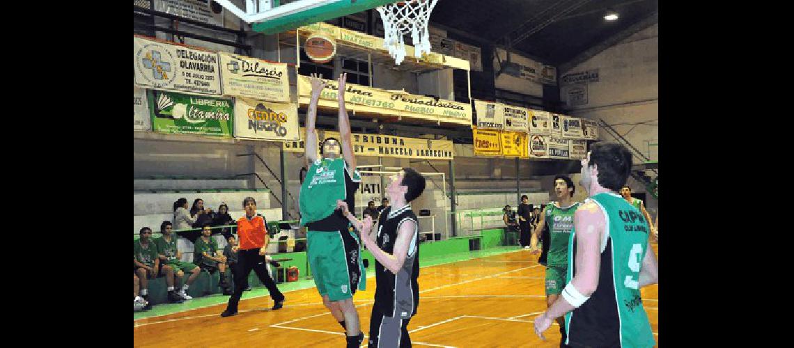 El equipo albiverde derrotÃ³ anoche a Estudiantes en el gimnasio Juan Manolio Marcelo Kehler 