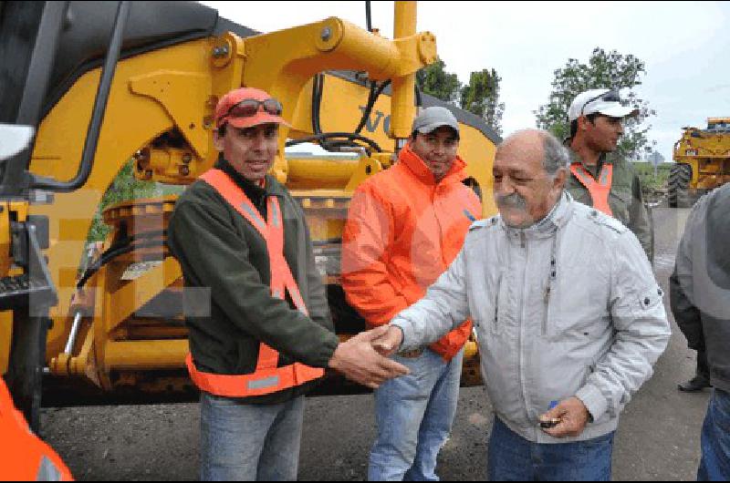 El mandatario destacÃ³ la durabilidad y calidad de las tareas 