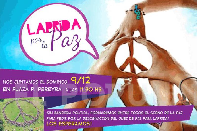 La cita serÃ� el domingo en la plaza central 