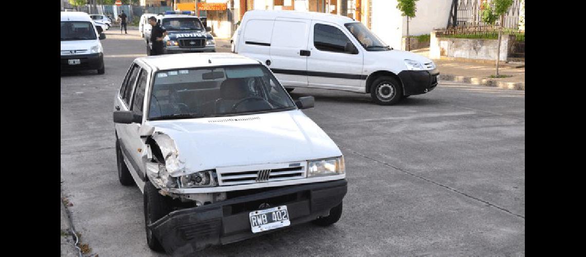 El accidente se produjo en BolÃ­var entre Saavedra y Laprida Carlos RamÃ­rez 