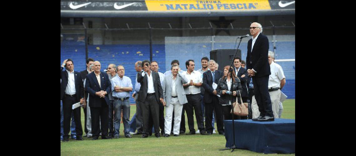 El equipo auriazul tendrÃ a Carlos Bianchi como entrenador TÃ©lam 