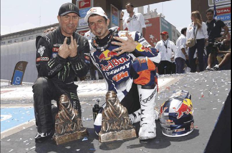 Stephane Peterhansel y Cyril Despres los pentacampeones Fotos Dakarcom 