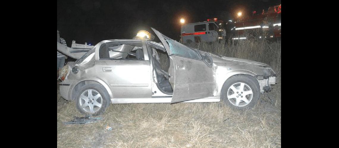 En el automÃ³vil accidentado viajaban cinco personas que no sufrieron heridas de consideraciÃ³n Agencia 