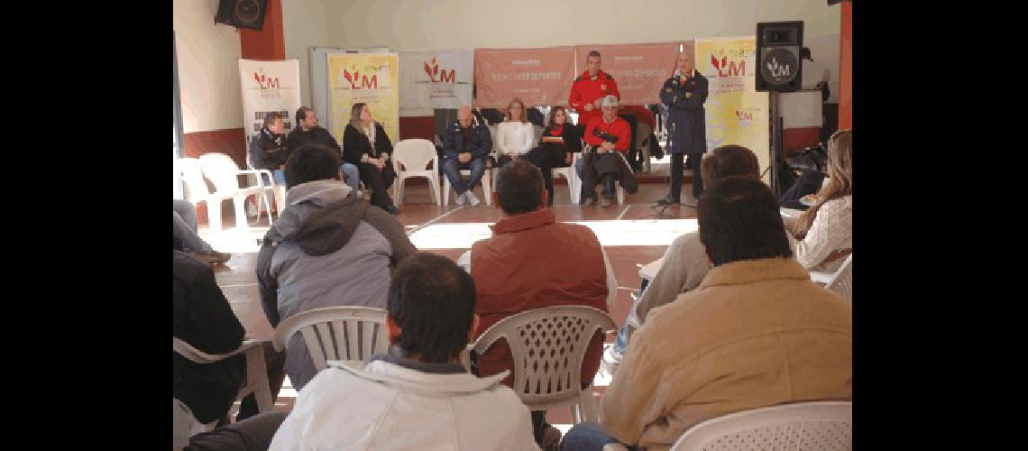 En el Polideportivo se presentaron las propuestas de lo que serÃ� la ediciÃ³n 2013 de los Juegos BA 