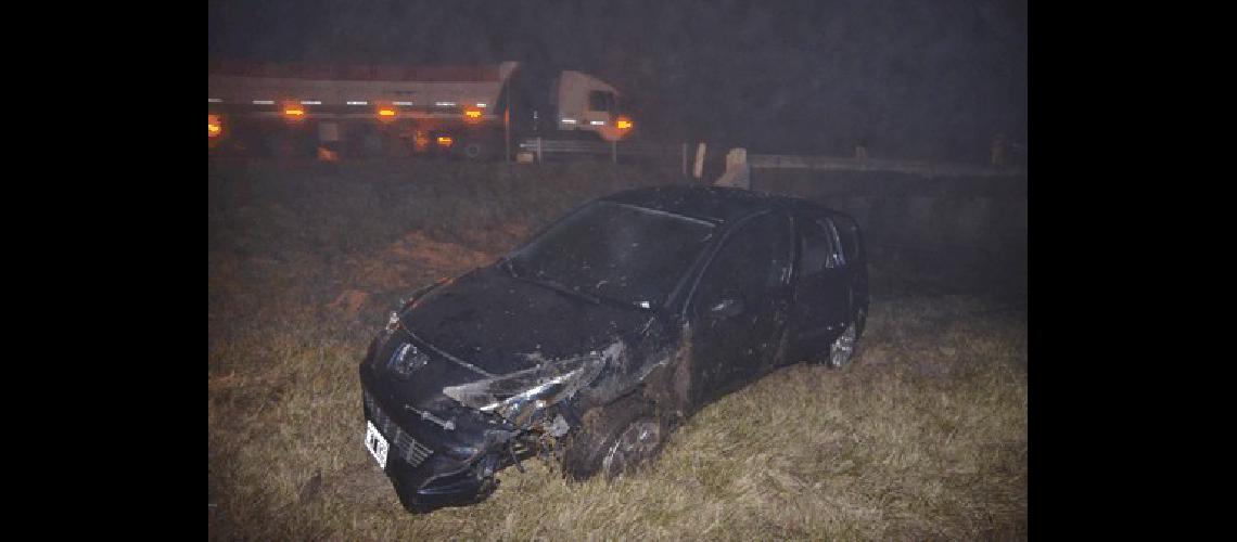 El accidente se produjo sobre la ruta nacional 226 en el partido de Azul 