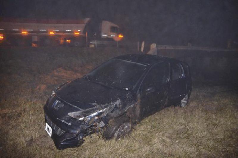 El accidente se produjo sobre la ruta nacional 226 en el partido de Azul 