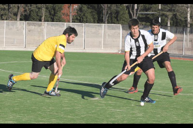 Los caballeros albinegros se lucieron ayer en Tandil 