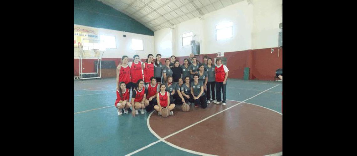 El CEF NÂº 66 de La Madrid disputÃ³ un encuentro amistoso de bÃ�squetbol femenino con un representativo de Pringles 