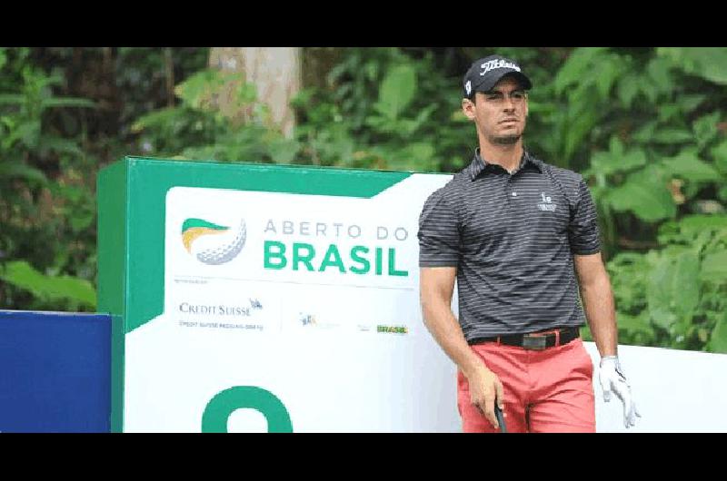 El golfista olavarriense sigue ilusionado de cara al final 