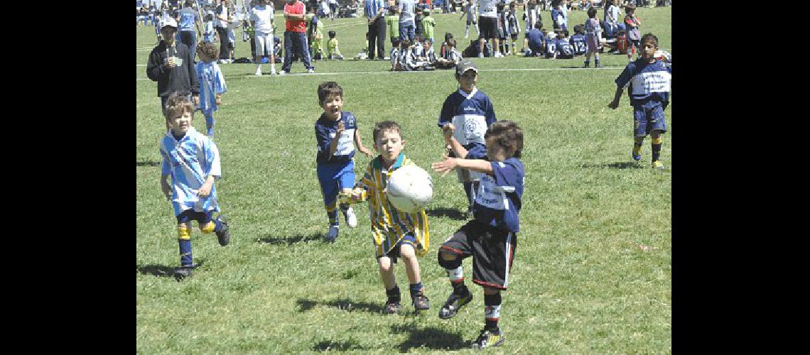 MÃs de 450 chicos participaron de la jornada recreativa 