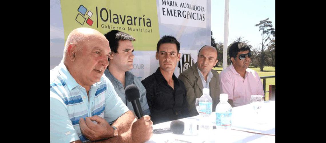 El titular del golf albinegro Amadeo Papa destacÃ³ la presencia de Alan Wagner y las autoridades municipales hablaron de un espejo para los jÃ³venes 