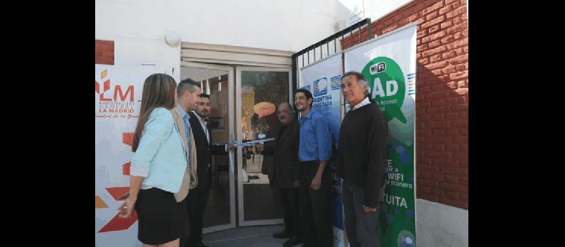 Con un acto protocolar se dejaron inauguradas las instalaciones del NAC de General La Madrid 