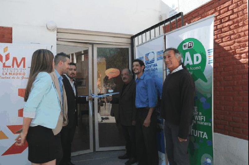 Con un acto protocolar se dejaron inauguradas las instalaciones del NAC de General La Madrid 