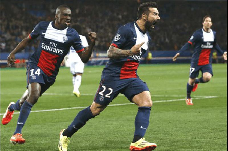 Ezequiel Lavezzi anotÃ³ el primer gol del PSG ante Chelsea 