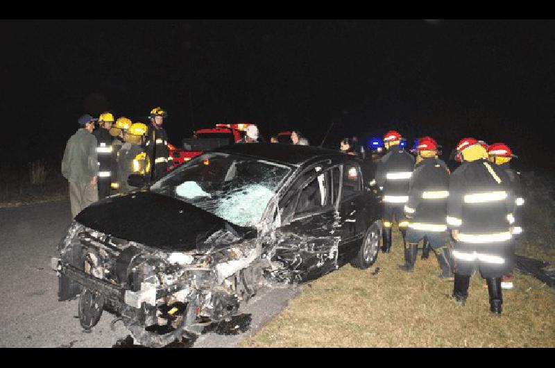 Estado en que quedÃ³ el Peugeot 407 de la escribana Susana Iglesias 