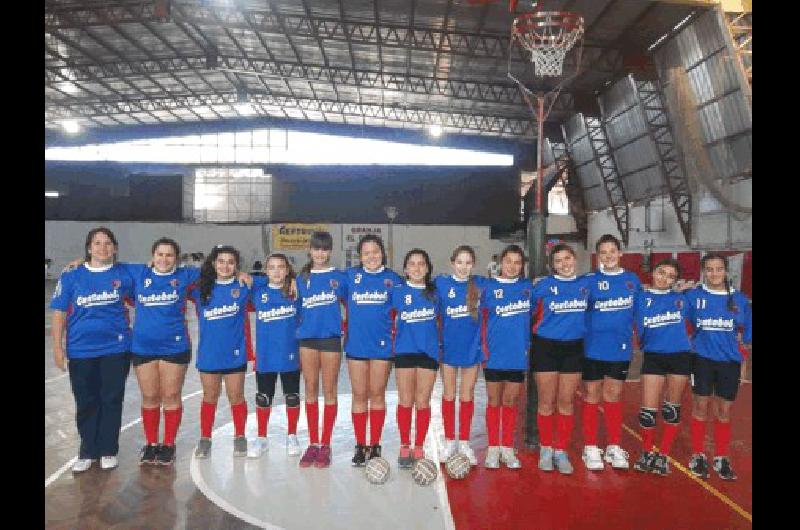 Equipo de LilÃ�n de Laprida que participÃ³ de la Liga nacional en Necochea 