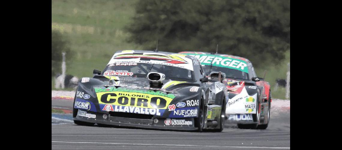 NicolÃ�s Pezzucchi se vio perjudicado por una maniobra de Emiliano Spataro cuando venÃ­a 6Âº en la final del TC en La Pampa 