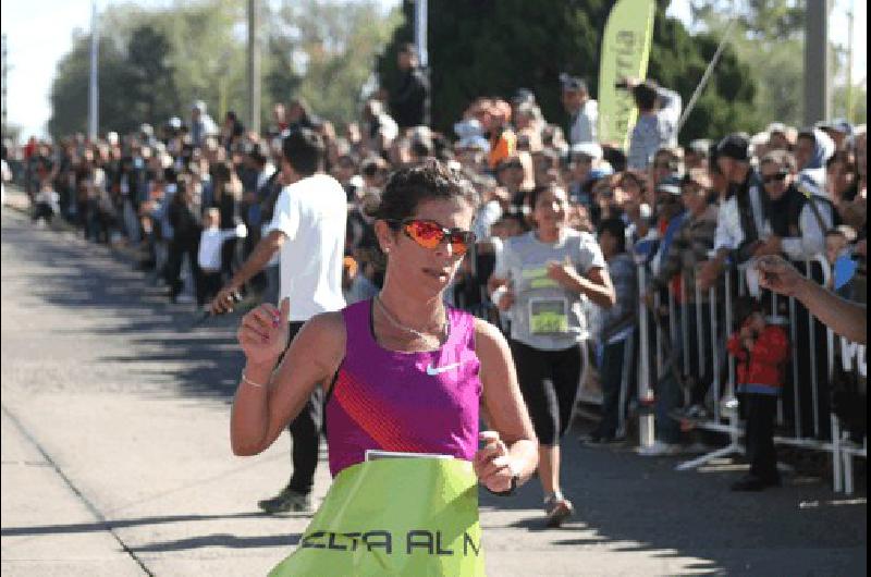 La atleta de Laprida volviÃ³ a ganar ayer 