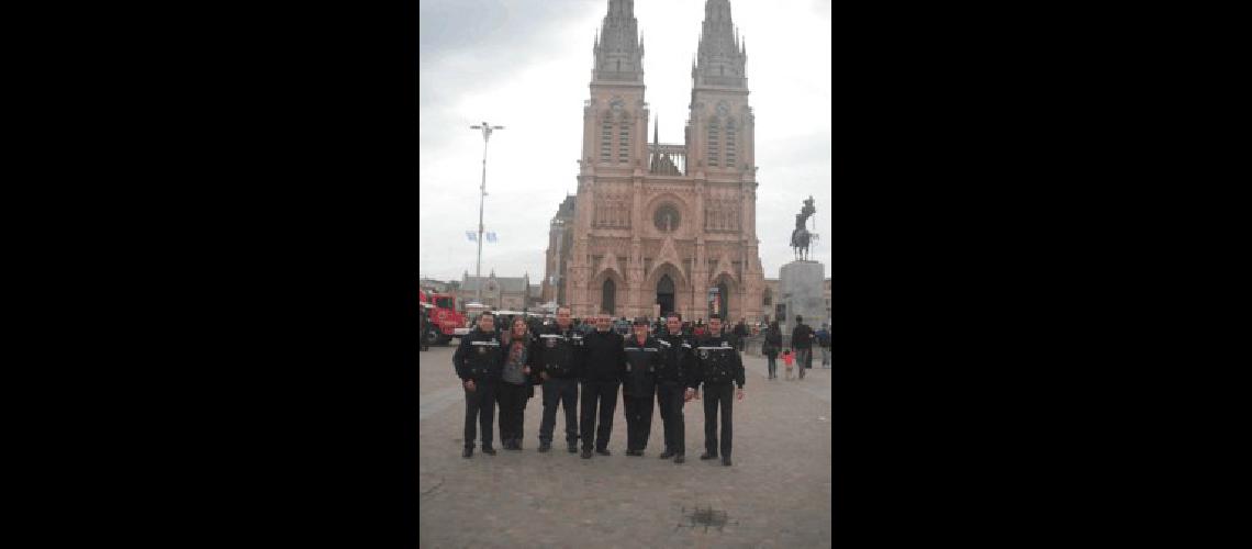 Los Bomberos Voluntarios de La Madrid participaron de un encuentro de cuarteles en LujÃ�n 