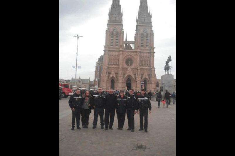 Los Bomberos Voluntarios de La Madrid participaron de un encuentro de cuarteles en LujÃ�n 