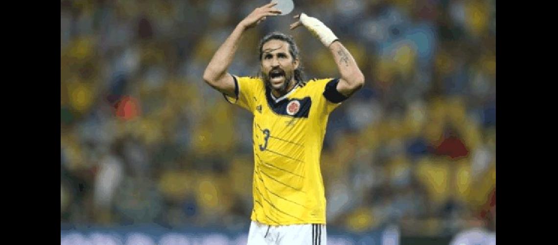 El defensor colombiano Mario Yepes viene de jugar el Mundial 