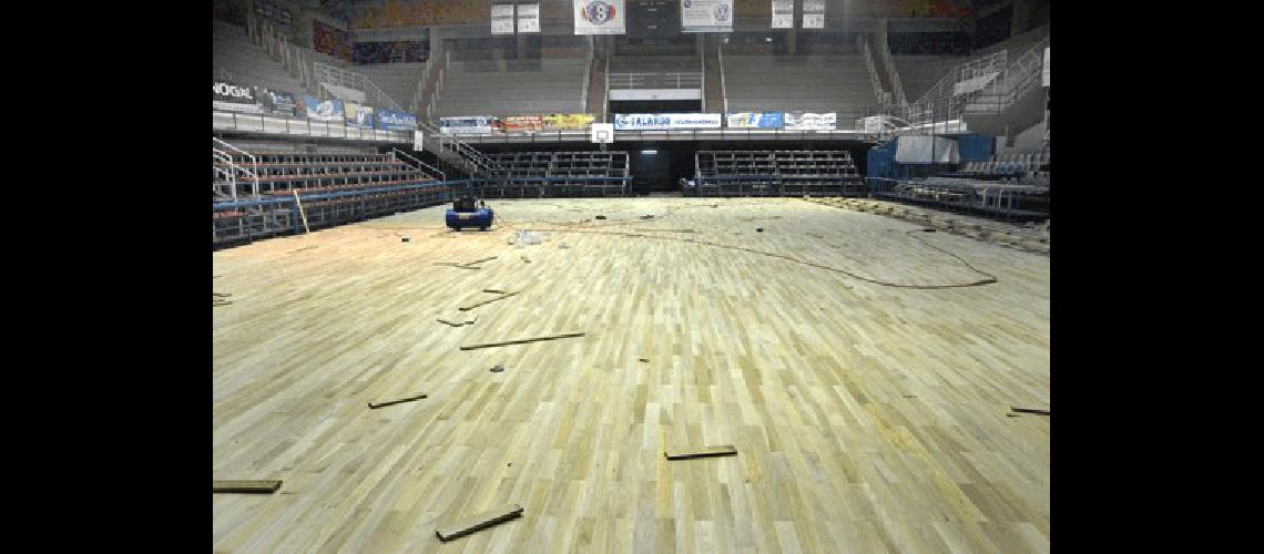 Las obras del nuevo piso del Maxigimnasio ya estÃn mÃs que avanzadas 