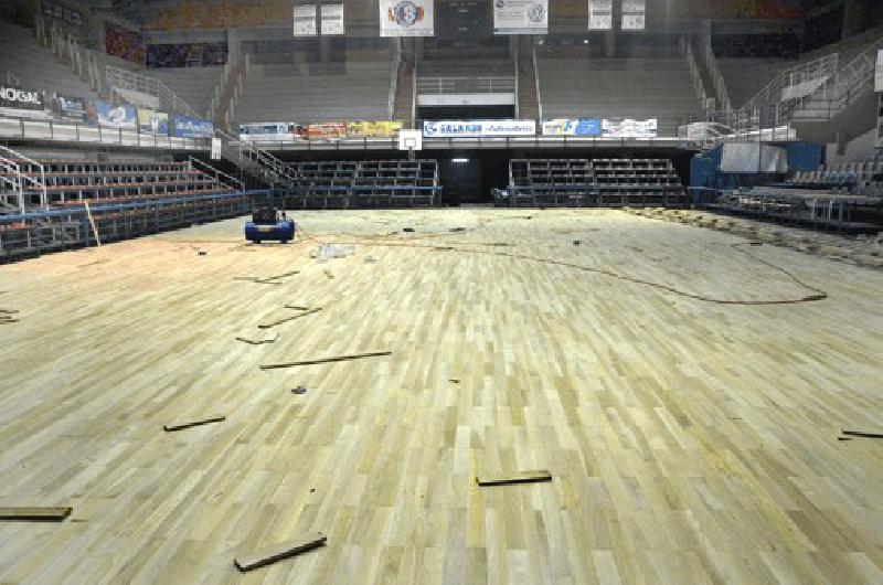 Las obras del nuevo piso del Maxigimnasio ya estÃn mÃs que avanzadas 