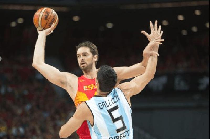 Paul Gasol anotÃ³ 13 puntos para EspaÃ±a 